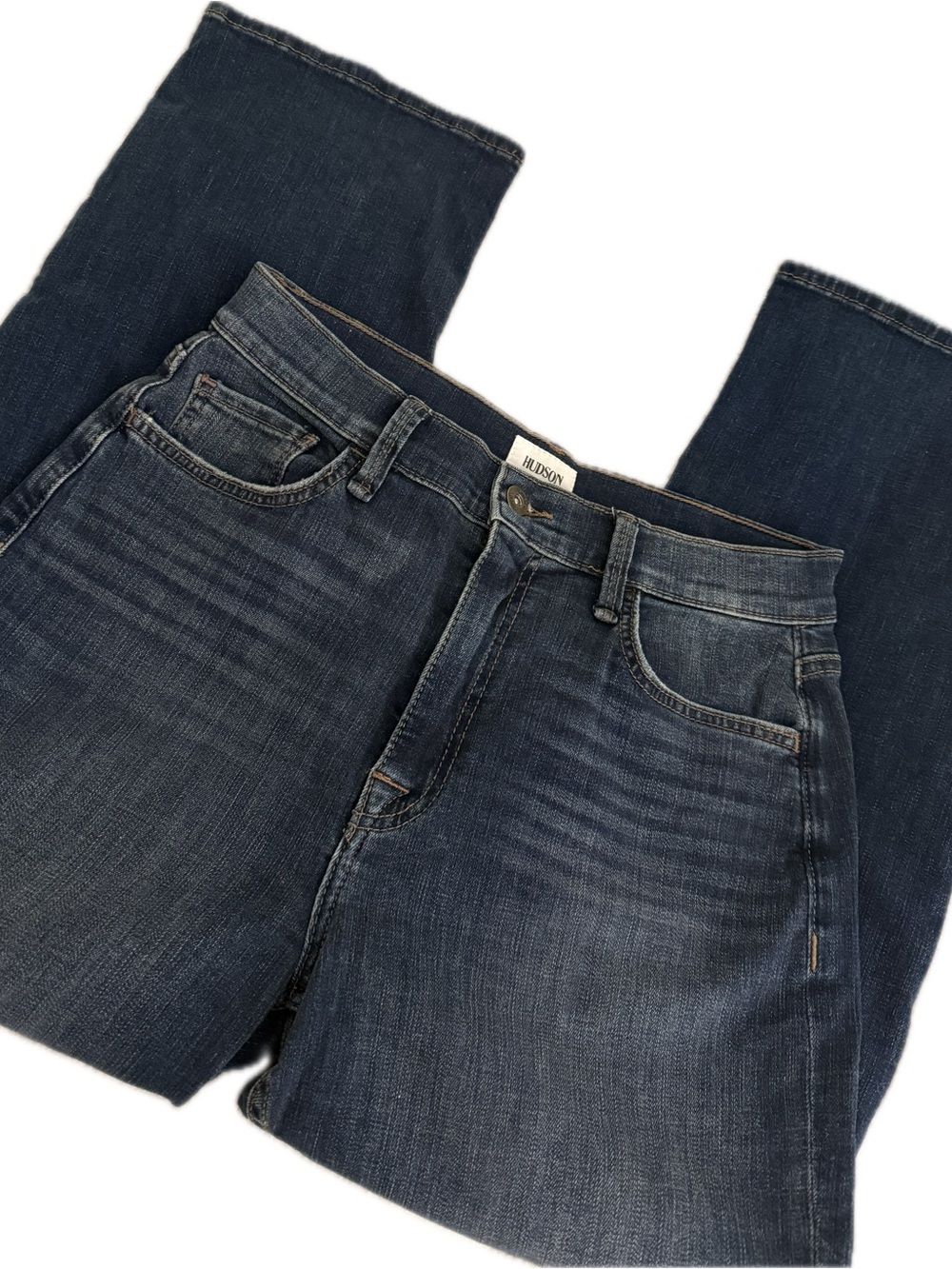 Hudson Jeans Women's Dark Indigo Straight Leg Jeans EUC